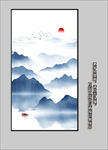 新中式山水挂画