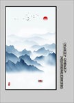 玄关山水画