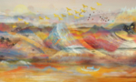 抽象油画