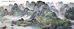 山水国画江山如画