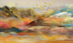抽象油画