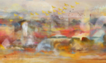 抽象油画