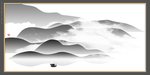禅意山水画
