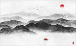 水墨画