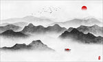 新中式水墨图