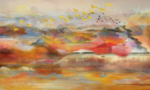 抽象油画