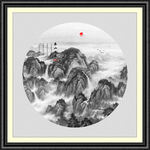 水墨山水
