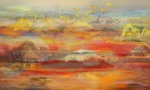 抽象油画
