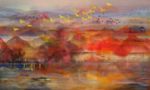 抽象油画