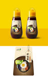 韩式拌饭酱瓶子包装