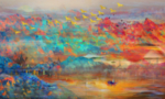 抽象油画