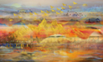 抽象油画