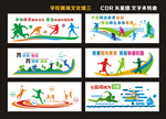 学校操场文化墙