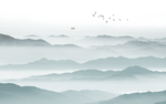 新中式山水画