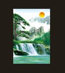 迎客松图