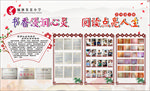 读书展板