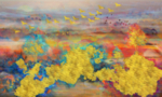 抽象油画