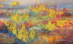 抽象油画