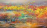 抽象油画