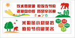 学校餐厅文化墙
