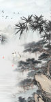 国画极品山水玄关 TIF分层