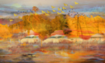 抽象油画