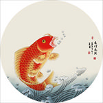龙门虎跃装饰画