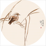全神贯注装饰画