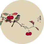 简约花鸟画