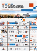 物流港口船运船舶运输PPT