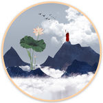 新中式山水画