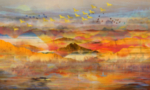 抽象油画