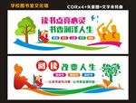 图书室文化墙