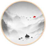 新中式山水画