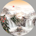 水墨山水