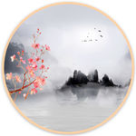 新中式山水画