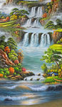 玄关 油画风景