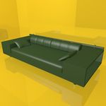沙发模型 休闲座椅 C4D模型
