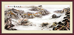 中式山水装饰画
