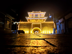 兴城古城夜景