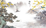 极品山水中国风画 TIF分层