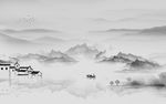 中国风山水新风景画 TIF分层