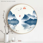 意境水墨山水装饰画