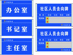科室牌