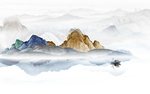 国画山
