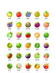 拟物水果蔬菜APP小程序图标