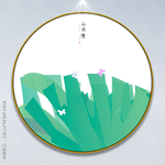 线条纹理饰画