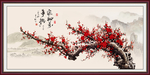 国画梅花
