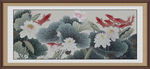 国画荷花