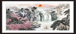 山水风景图